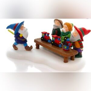 Dept. 56 North Pole Series “ Passing Inspection With Flying Colors”